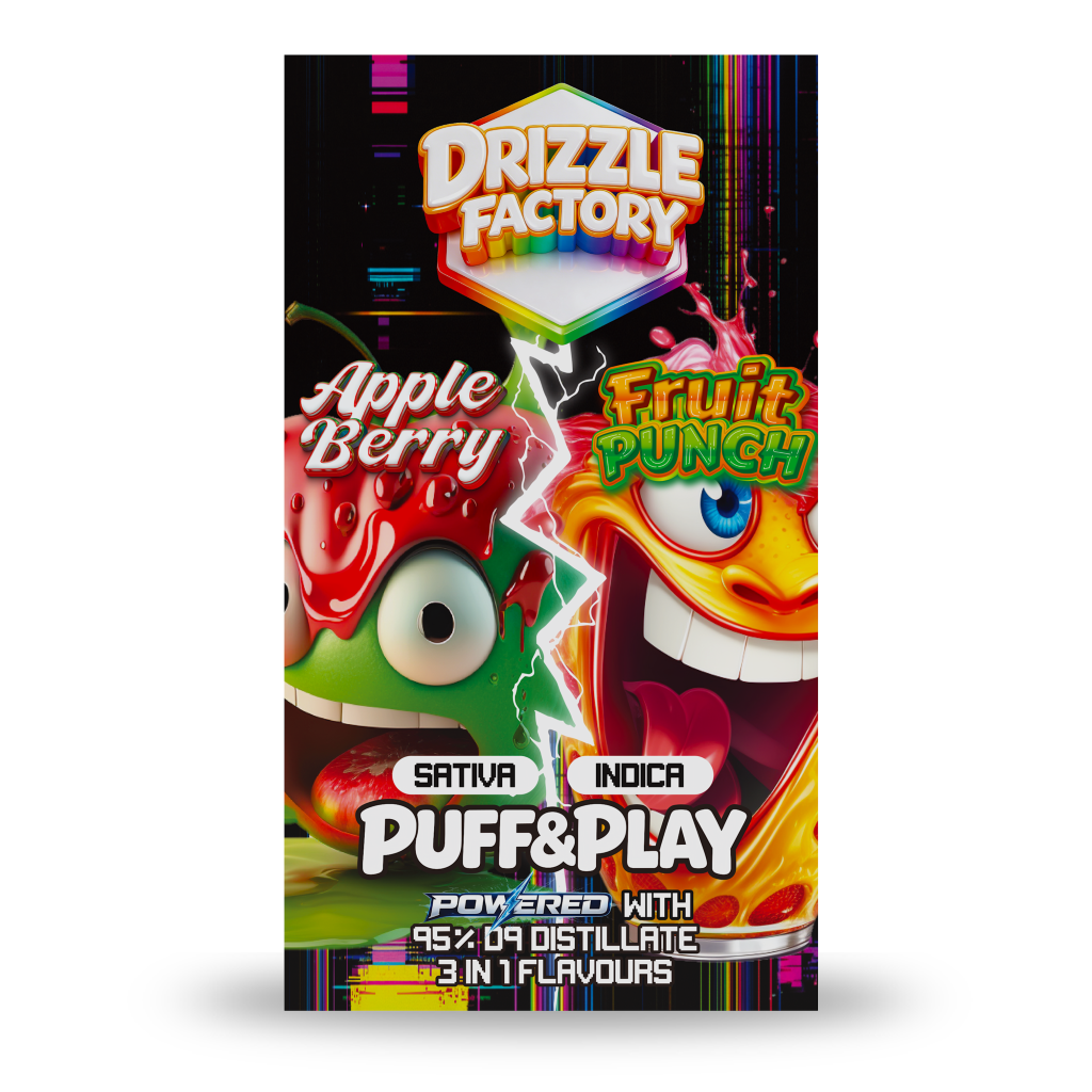 Apple Berry/Fruit Punch – Puff & Play 6g Vape