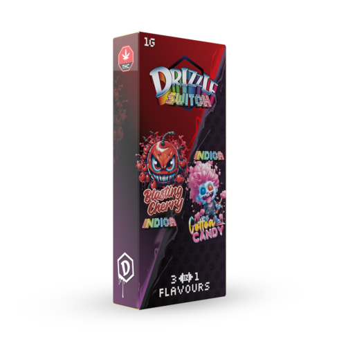 Blasting Cherry/Cotton Candy 1g Switch Vape
