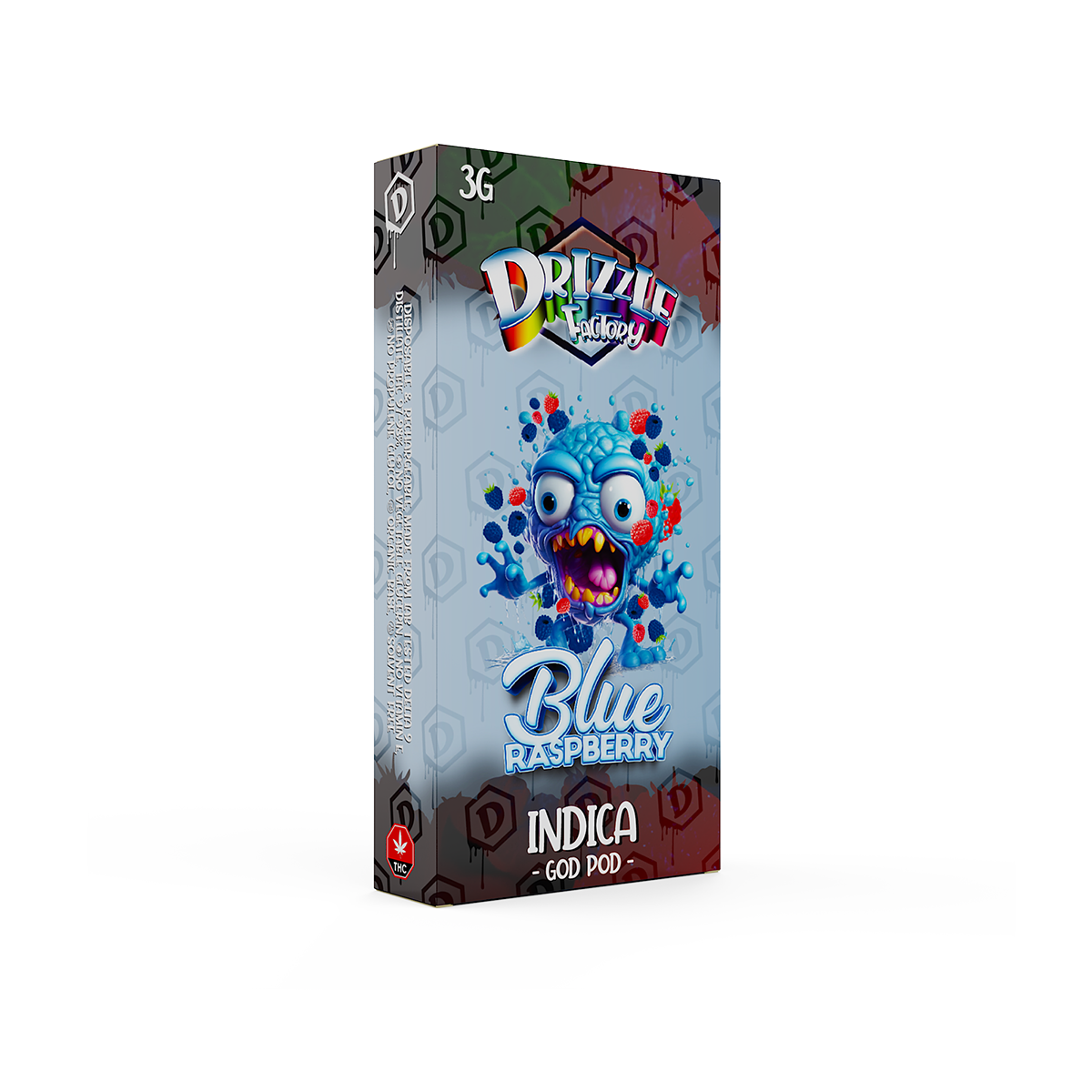 Blue Raspberry God Pod 3G Vape