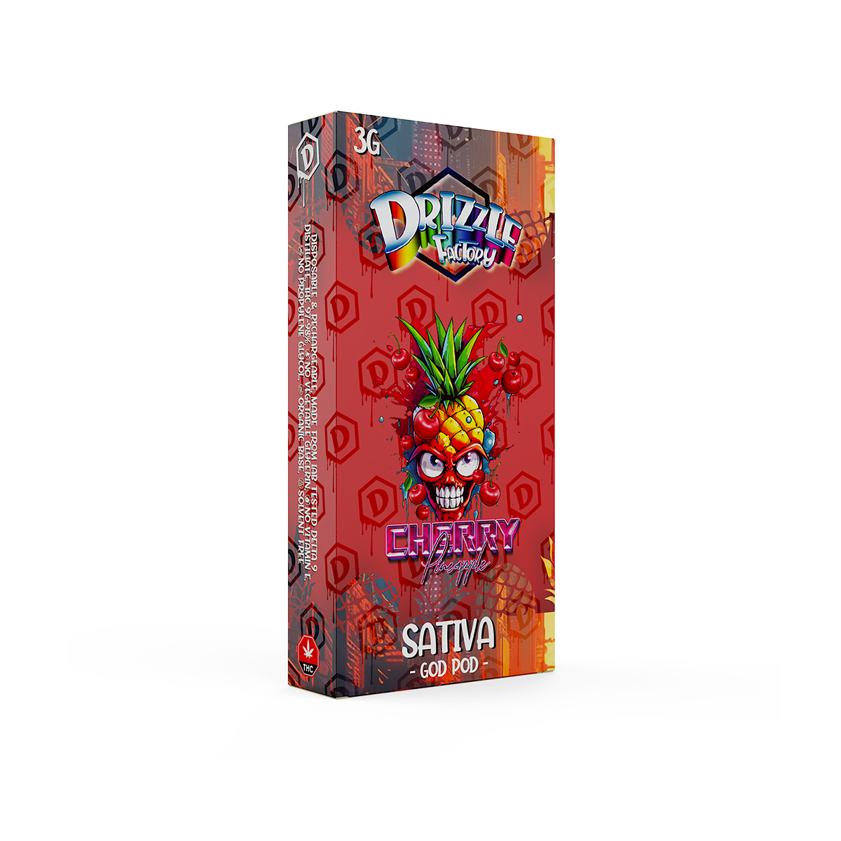 Cherry Pineapple God Pod 3G Vape