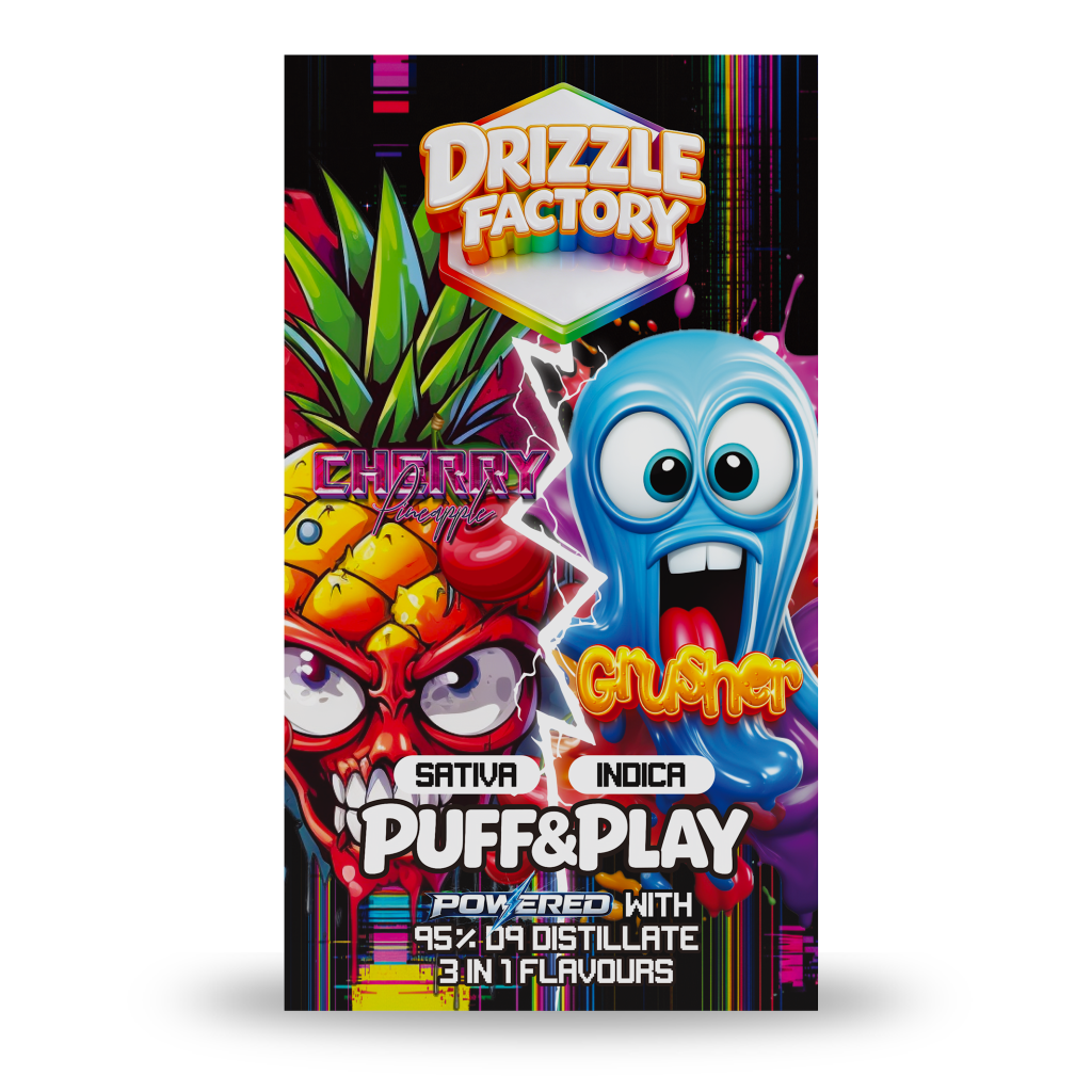 Cherry Pineapple/Grusher – Puff & Play 6g Vape