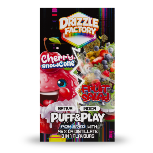 Cherry Snowcone/Fruit Salad – Puff & Play 6g Vape