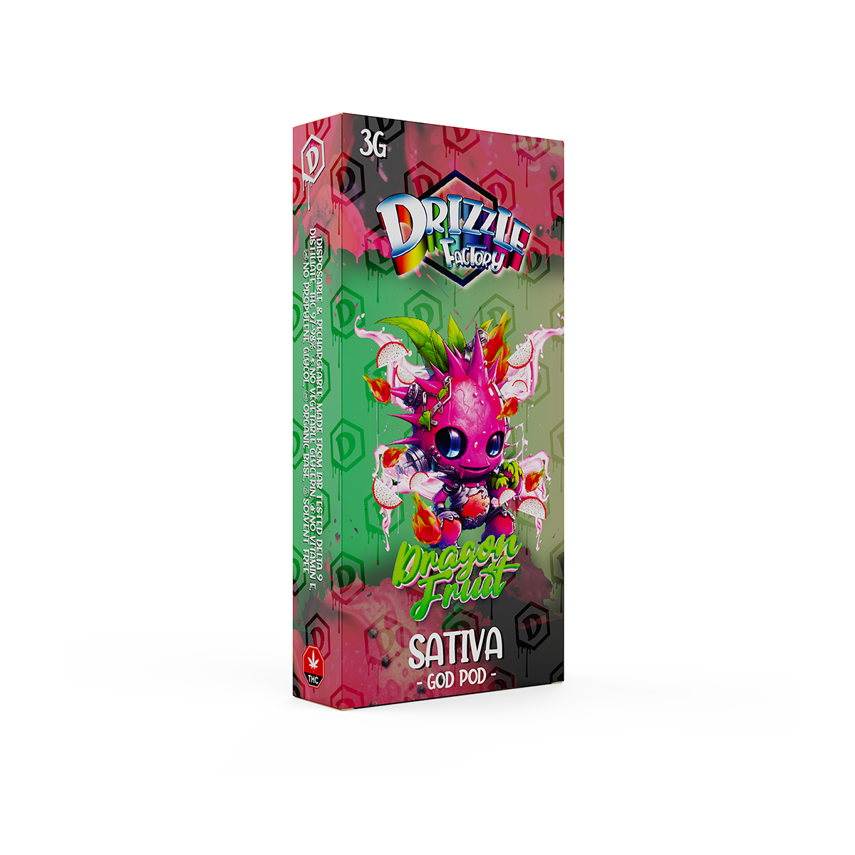 Dragon Fruit God Pod 3G Vape