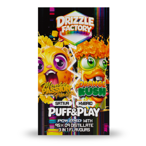 Mango Passionfruit/Orange Kush – Puff & Play 6g Vape