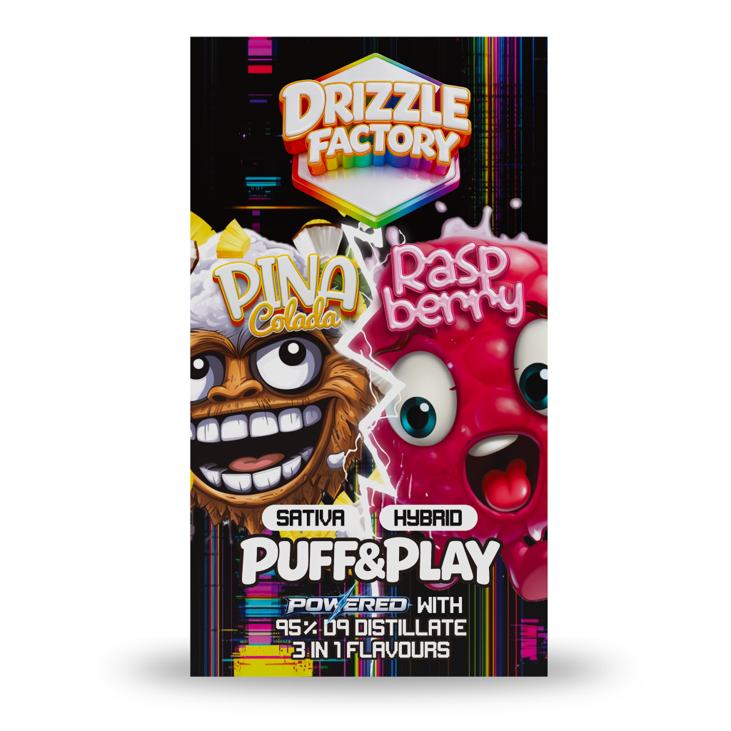 Pina Colada/Raspberry – Puff & Play 6g Vape