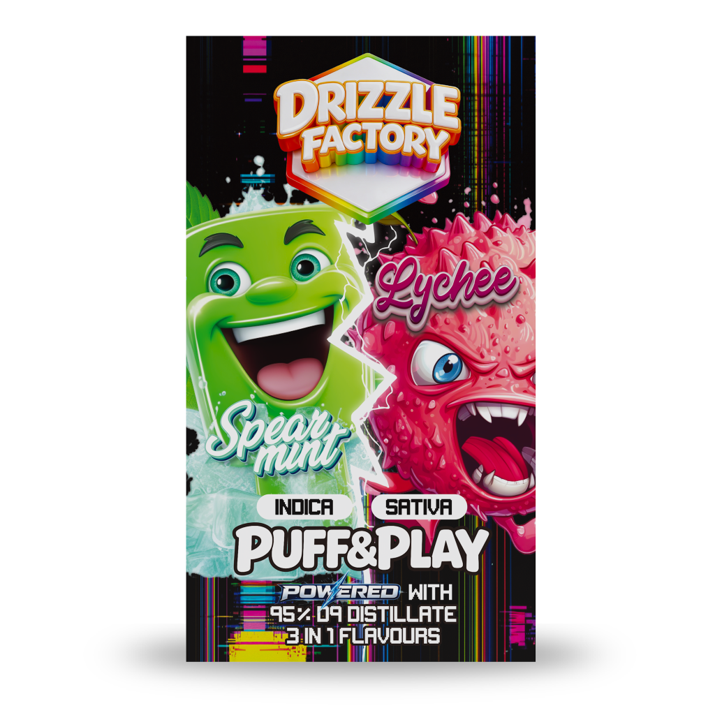 Spearmint/Lychee – Puff & Play 6g Vape