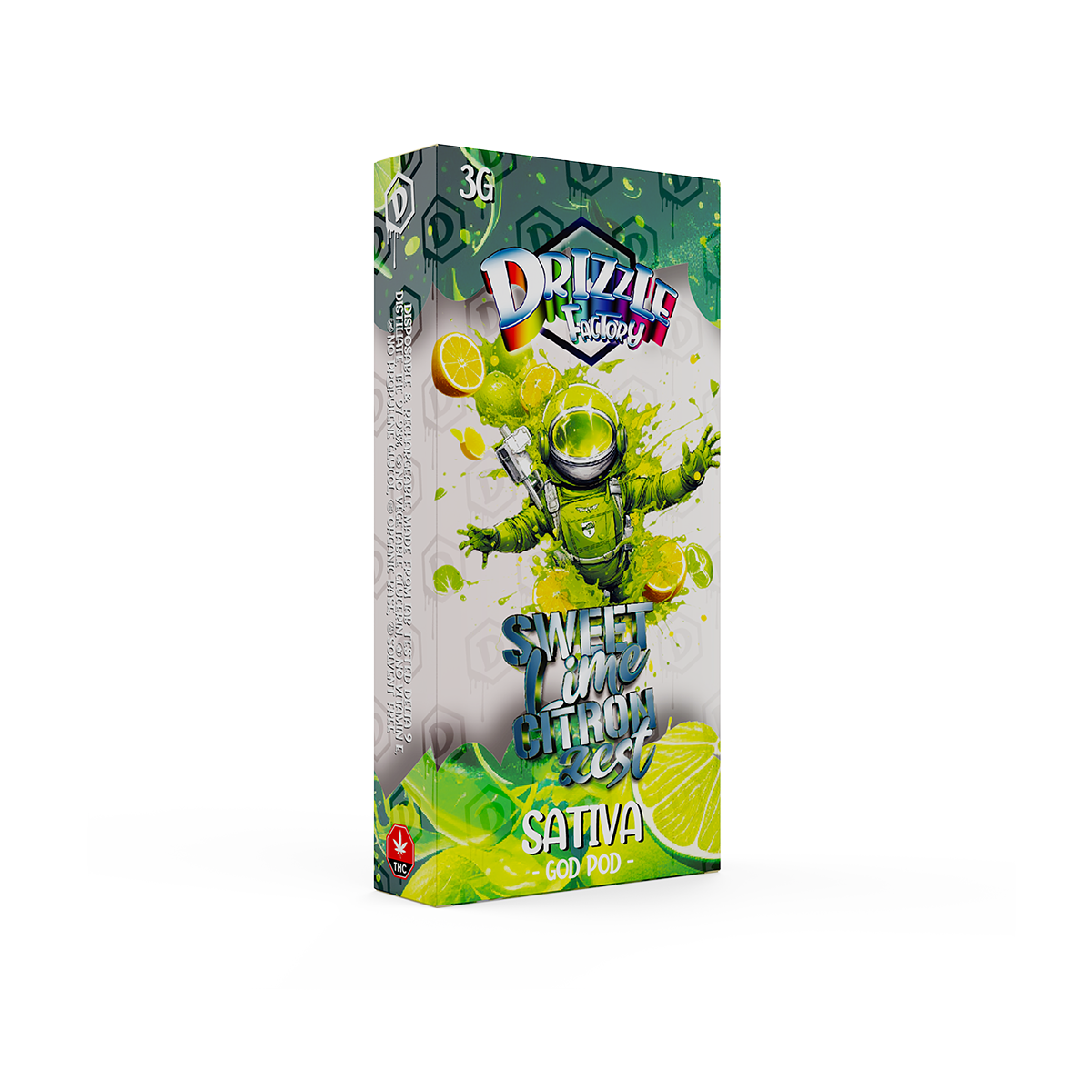 Sweet Lime Citron Zest God Pod 3G Vape