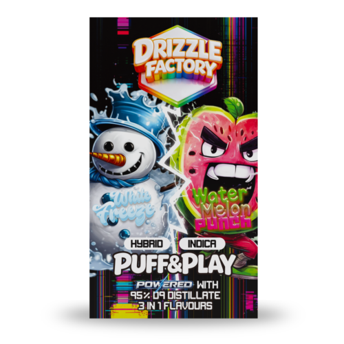 White Freeze/Watermelon Punch – Puff & Play 6g Vape